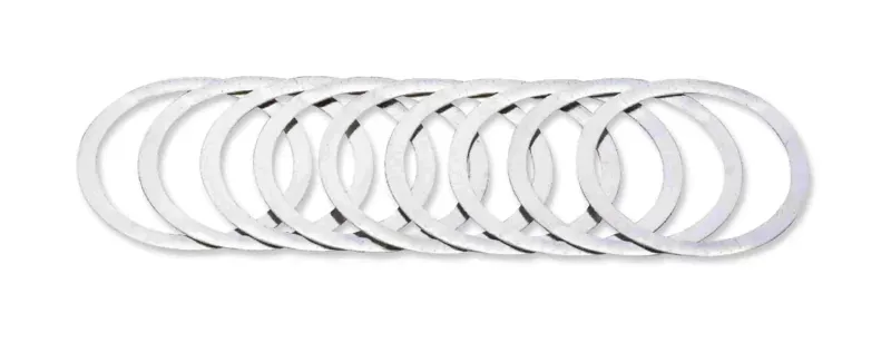 FSA Micro 1.1/8 Headset Spacers x10 in Silver