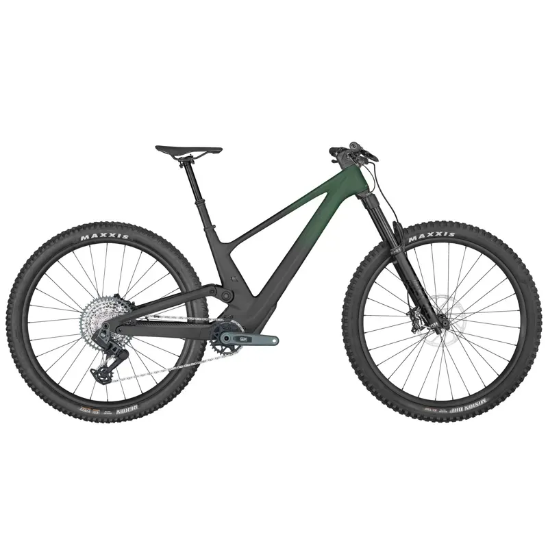 Scott Genius 910 TR Mountain Bike In Carbon Black/Splatters White