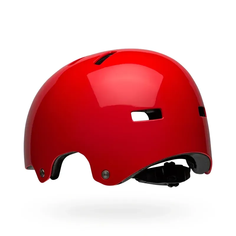 Bell Span Solid Kids Helmet in Red-5