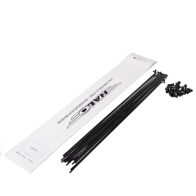 Spokes 20 Pack Black 288mm