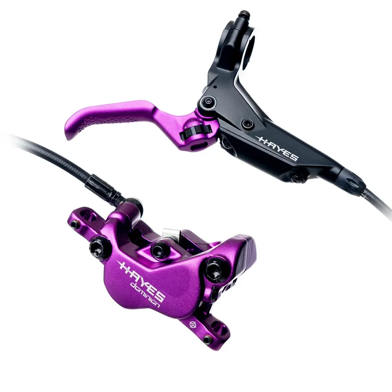 Hayes Dominion A4 Brake Kit Regular Reach Lever Purple/Black -