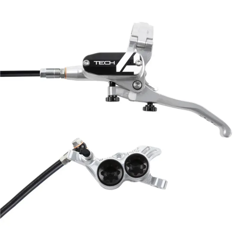 Hope Tech4 V4 Brakes Silver/Black 