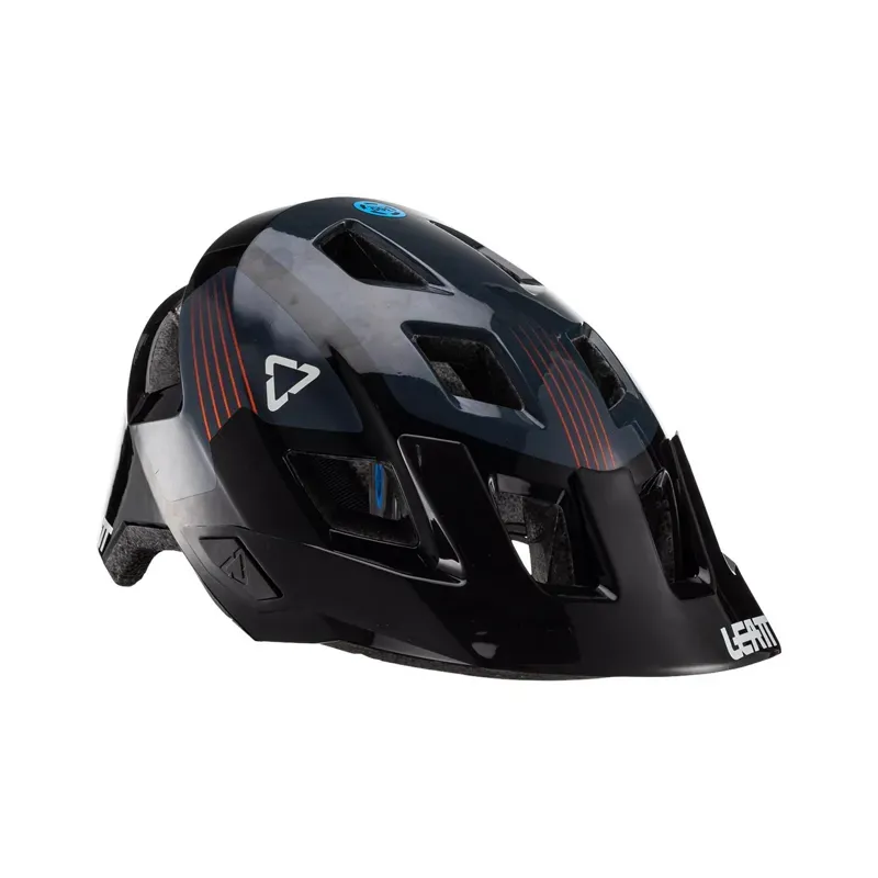 Leatt All Mountain 1.0 MTB Helmet Jr 2025: BLACK x-small