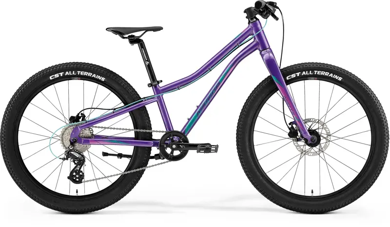 Merida Kid's Matts 24 Inch Bike Purple