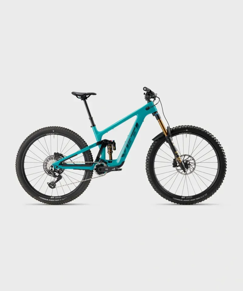 Yeti Cycles MTE T-Series 90 29in eMountain Bike in Turquoise