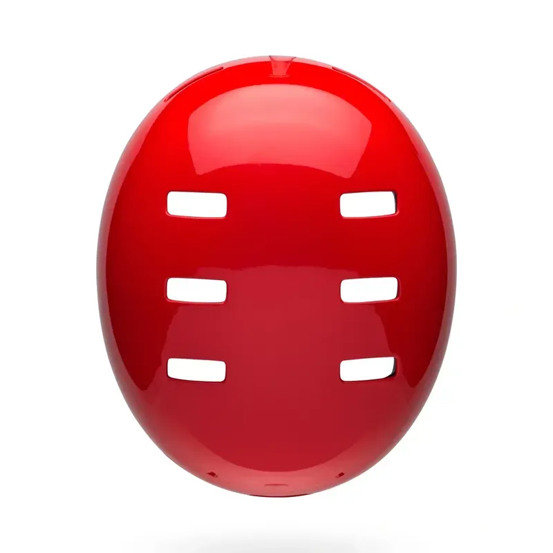 Bell Span Solid Kids Helmet in Red-8