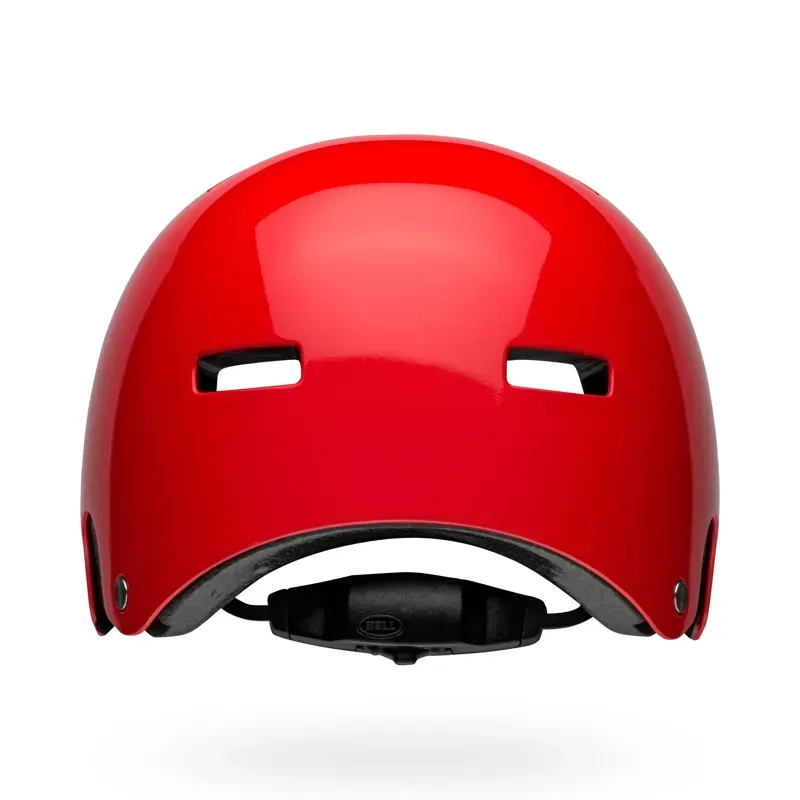 Bell Span Solid Kids Helmet in Red-6