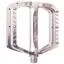 Burgtec MK5 Penthouse Flat Pedals Aluminium Rhodium Silver