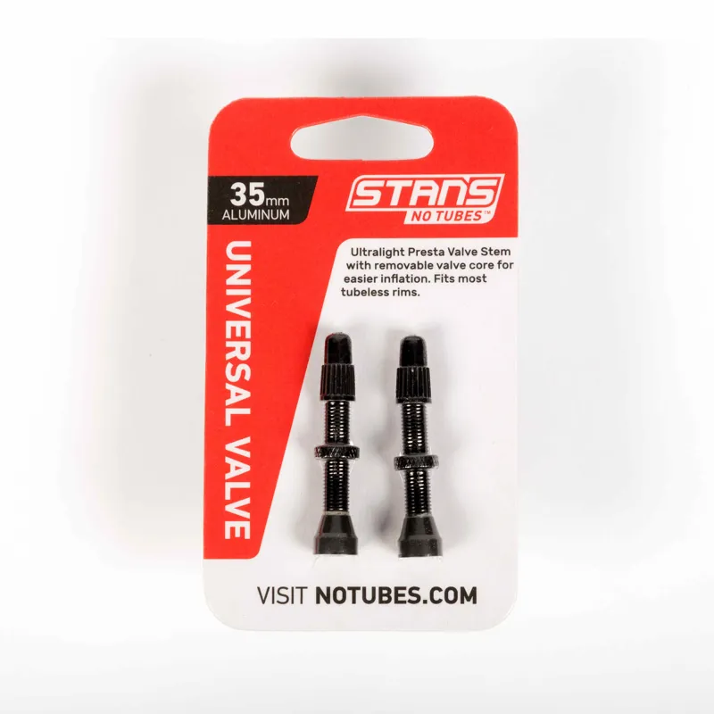Stans NoTubes Universal Presta Valve Black