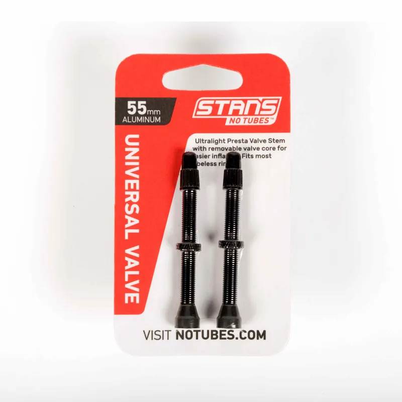Stans NoTubes Universal Presta Valve Black-2