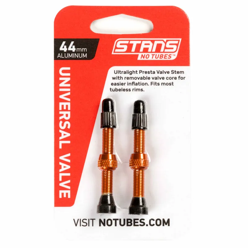 Stans NoTubes Universal Presta Valve Orange-1