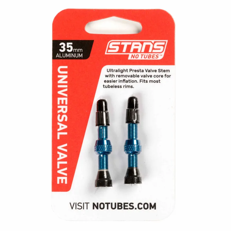 Stans NoTubes Universal Presta Valve Blue