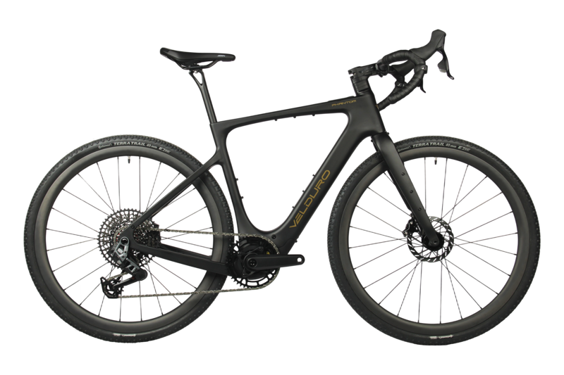 Velduro Phantom X Electric Gravel Bike in Black