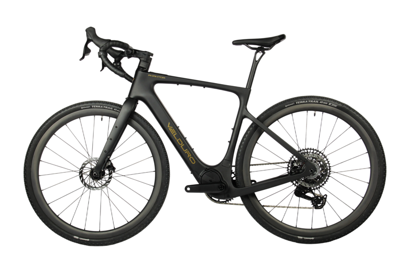 Velduro Phantom X Electric Gravel Bike in Black-1