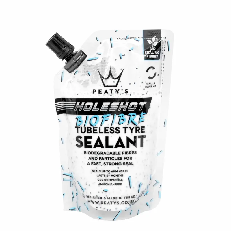 Peaty's Holeshot BioFibre Tubeless Tyre Sealant-2