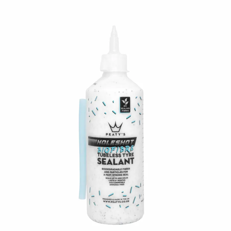 Peaty's Holeshot BioFibre Tubeless Tyre Sealant