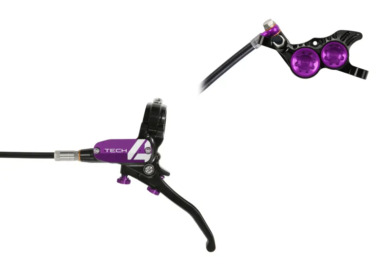 Hope Tech4 V4 Brakes Black/Purple