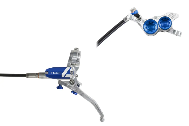 Hope Tech4 V4 Brakes Silver/Blue