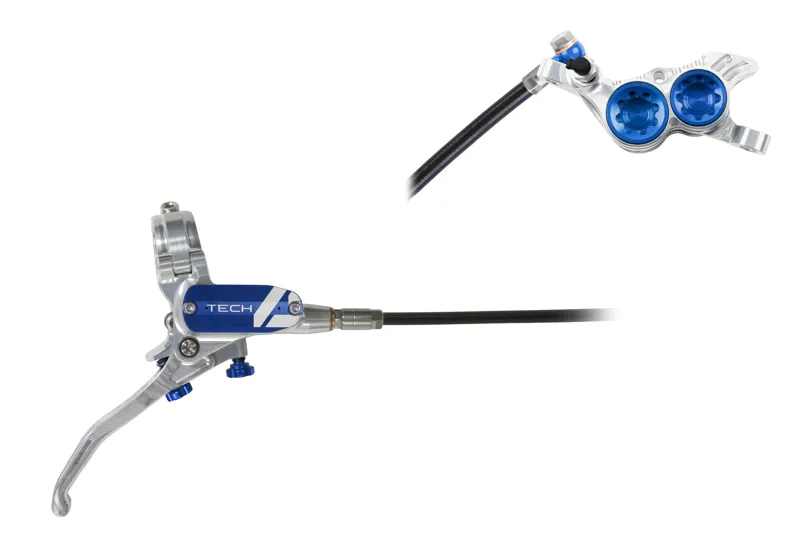 Hope Tech4 V4 Brakes Silver/Blue-1
