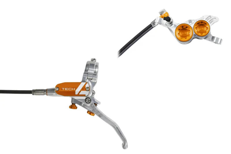 Hope Tech4 V4 Brakes Silver/Orange