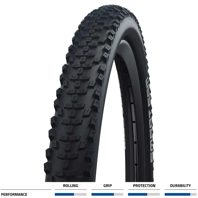 Schwalbe Addix Smart Sam 20x2.35-inch Performance Wired Tire in Black-3