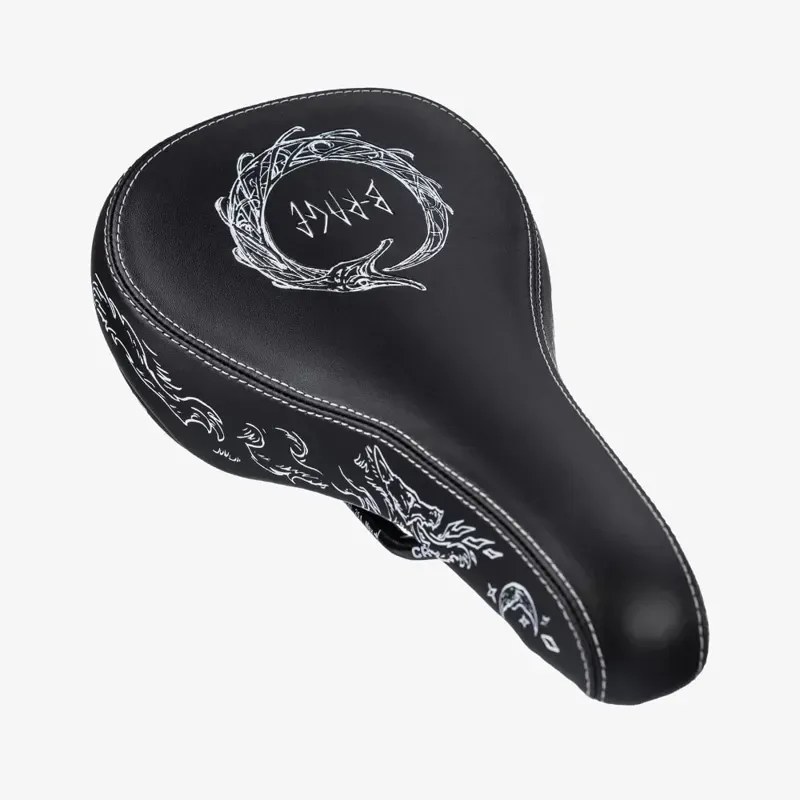 SDG B-Rage Apollo Saddle w/ Cromo Rails in Black/White-1
