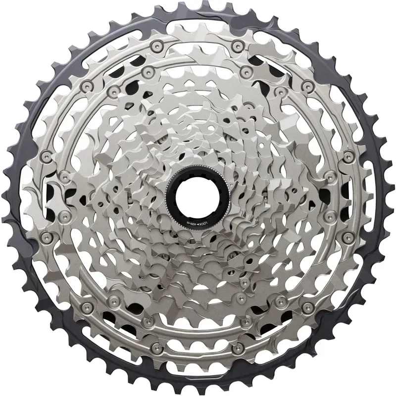 Shimano Deore CS-M7200 12-Speed Cassette 10-51T in Silver/Black
