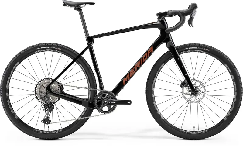 Merida Silex 7000 Road Bike In Black/Bronze/Gold 