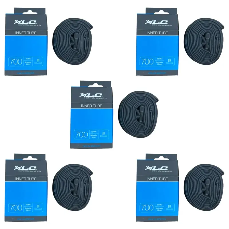 Xlc 700x32-38c Schrader Valve Inner Tube 700c in Blue-3