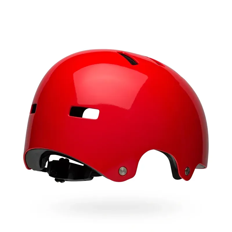 Bell Span Solid Kids Helmet in Red-7