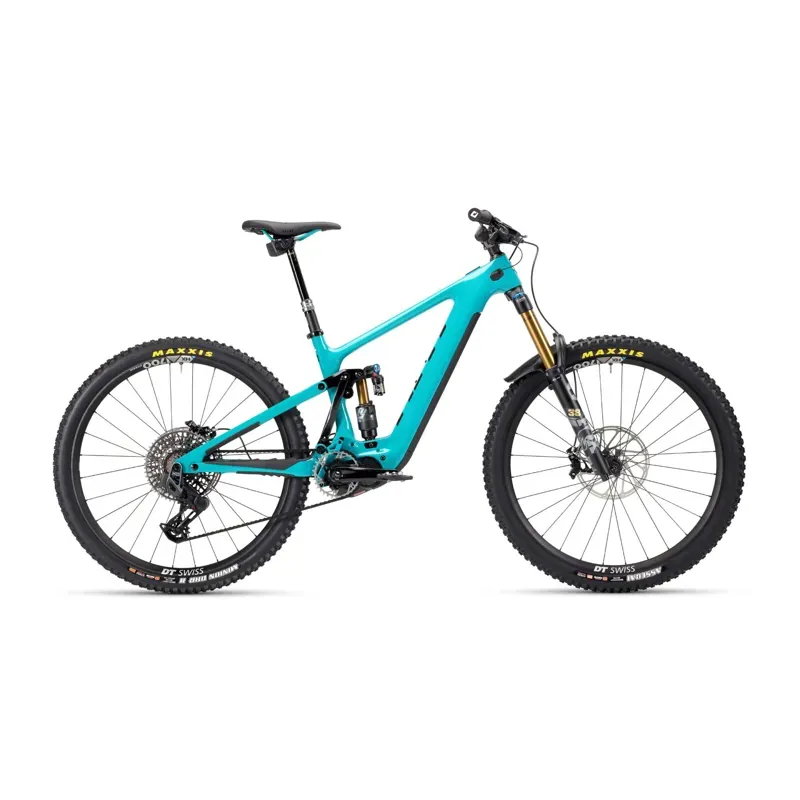 Yeti Cycles 160E Super T Series Bike in Turquoise