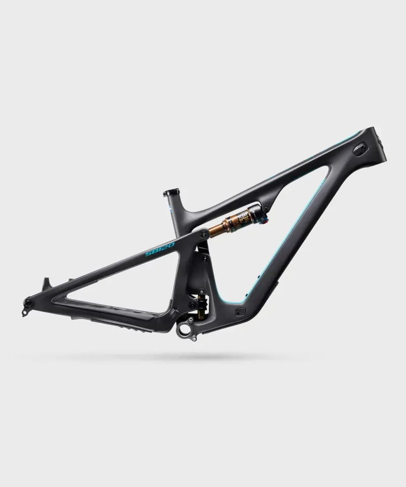 Yeti Cycles SB120 T-Series 29in Frame Raw/Turquoise